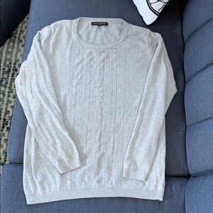 Banana Republic Gray Knit Sweater